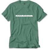 Liyada Rammstein Text Yeşil Tişört Liyada