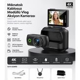 LK-018 Vlog Aksiyon Kamera