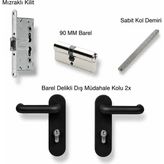 Lockway Panik Barsız Yangın Kapısı Set