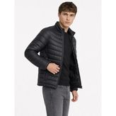 Loft Erkek Siyah Balıkçı Yaka Regular Fit Mont