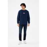 Loft Erkek Sweatshirt - XL - Lacivert