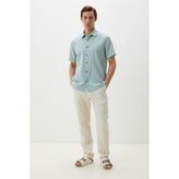 Loft LF2035478 Ss Erkek Gömlek - Light Blue - 2XL