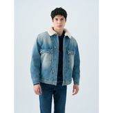 Loft Oversize Fit Erkek Ceket - Denim
