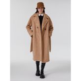 Loft Oversize Kadın Kaban - Bej