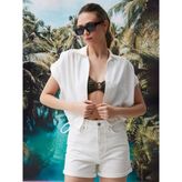 Loft Regular Fit Bayan Gömlek K.kol - Ekru