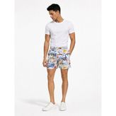 Loft Regular Fit Erkek Deniz Şortu - 2XL - Beyaz