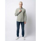 Loft Regular Fit Erkek Gömlek U.kol - Yeşil