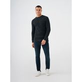 Loft Regular Fit Erkek Kazak - 2XL - Mavi