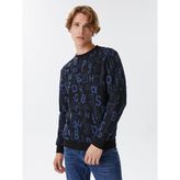 Loft Regular Fit Erkek Sweatshirt - XL - Siyah