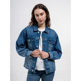Loft Regular Fit Kadın Ceket - M - Denim