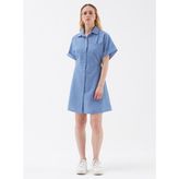 Loft Regular Fit Kadın Elbise - XS - Mavi