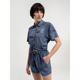 Loft Regular Fit Kadın Gömlek K.kol - Lacivert - S