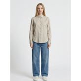 Loft Regular Fit Kadın Gömlek U.kol - Bej