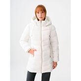 Loft Regular Fit Kadın Kaban - Beyaz
