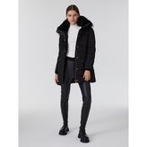 Loft Regular Fit Kadın Kaban - Siyah - XL