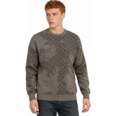 Loft Relax Fit Erkek Kazak - Haki - M