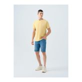 Loft Slim Fit Denim Şort, Erkek, L Beden, Mavi