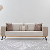 Loft Üçlü Koltuk, Krem