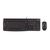 Logitech MK120 920-002560 Siyah Kablolu Klavye Mouse Set Outlet-Teşhir