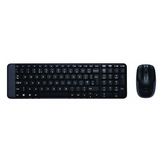 Logitech MK220 920-003163 Q Tr Siyah Kablosuz Klavye Mouse Set