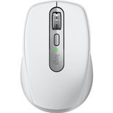 Logitech MX Anywhere 3S for Mac, kompakt kablosuz Bluetooth fare, her yüzeyde 8K DPI tarama, sessiz tıklama, USB C, MacBook Pro, MacBook Air, iMac, iPad için kablosuz fare, açık gri