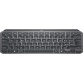 Logitech MX Keys Mini Kablosuz Klavye Minimalist Aydınlatmalı, Kompakt, Bluetooth, Arkadan aydınlatmalı, USB-C, Apple macOS, iOS, Windows, Linux, Android, Metal - Grafit