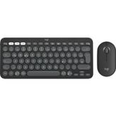 Logitech Pebble 2 Combo 920-012245 Siyah Bluetooth Kablosuz Klavye Mouse Set