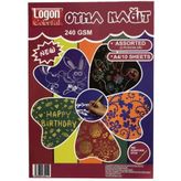 Logon 3013 Renkli Oyma Kağıt