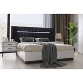 Lone Bazalı Karyola - Gri
