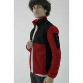 Longberg Erkek Softshell Garnili Polar Renk: KIRMIZI