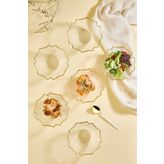 Lora Bianca Bloom 6 Parça Cam Salata/tatlı Kasesi Set