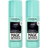 L'Oréal Paris Loreal Paris Loreal Magic Retouch Siyah Saç Spreyi X2 - 1