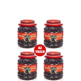 Loras Gemlik Siyah Zeytin Pet Özel 2000 gr 4'lü - 2 kg
