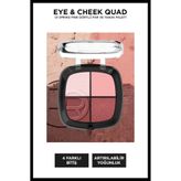 L'Oreal Paris Eye & Cheek Quad - 01 Spring Pinks Dörtlü Far ve Yanak Paleti