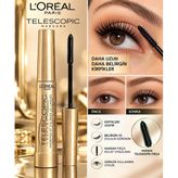Loreal Paris Telescopic Silikon Fırça Siyah Rimel