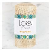 Loren 34326 RM036 Macrame Bej El Örgü İpi