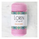 Loren 34332 RM074 Macrame Pembe El Örgü İpi