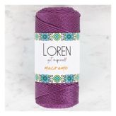 Loren 34347 RM0160 Macrame Mor El Örgü İpi