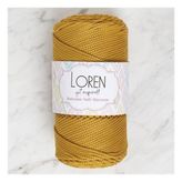 Loren Polyester Soft Macrame 34449 LM061 Hardal El Örgü İpi