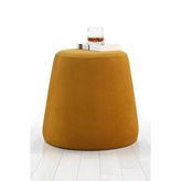 Lorence Home Broch Puf Hardal Sarı