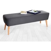 Lorence Home Dunel Bench Puf Gri - 140x45