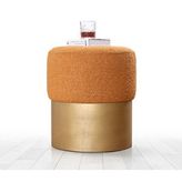 Lorence Home Glasnog Puf Tarçın Turuncu