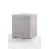 Lorence Home Mosvile Sandıklı Puf Gri