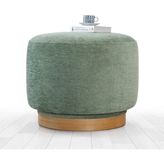 Lorence Home Turneed Dönen Puf - Yeşil