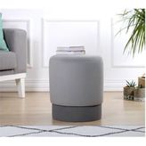 Lorence Home TY1795 Gri Ropp Puf