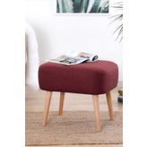 Lorence Home TY2209 Bordo Parrot Bordo Puf