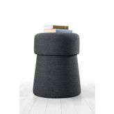 Lorence Home TY5477 Koyu Gri Beans Puf