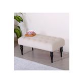 Lorence Home TY9018 Krem Missus BenchKrem Puf