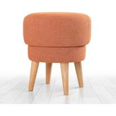Lorence Home Veccio Puf Turuncu 4123 - 51 x 47 cm