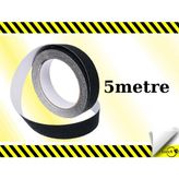 Lorex Merdiven Kaydırmaz Bant 25 mm * 5 Metre Siyah